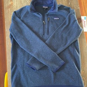 Mens Patagonia Better Sweater 1/4 Zip (Lrg)